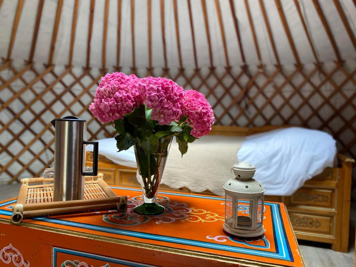 Les Yourtes Du Bearn - Domaine Des Deux Clos Bed & Breakfast Pontiacq-Viellepinte Eksteriør bilde